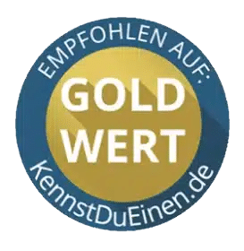 Gold-Wert-Siegel – Schlafberatung Bauer ist als hervorragender Anbieter ausgezeichnet